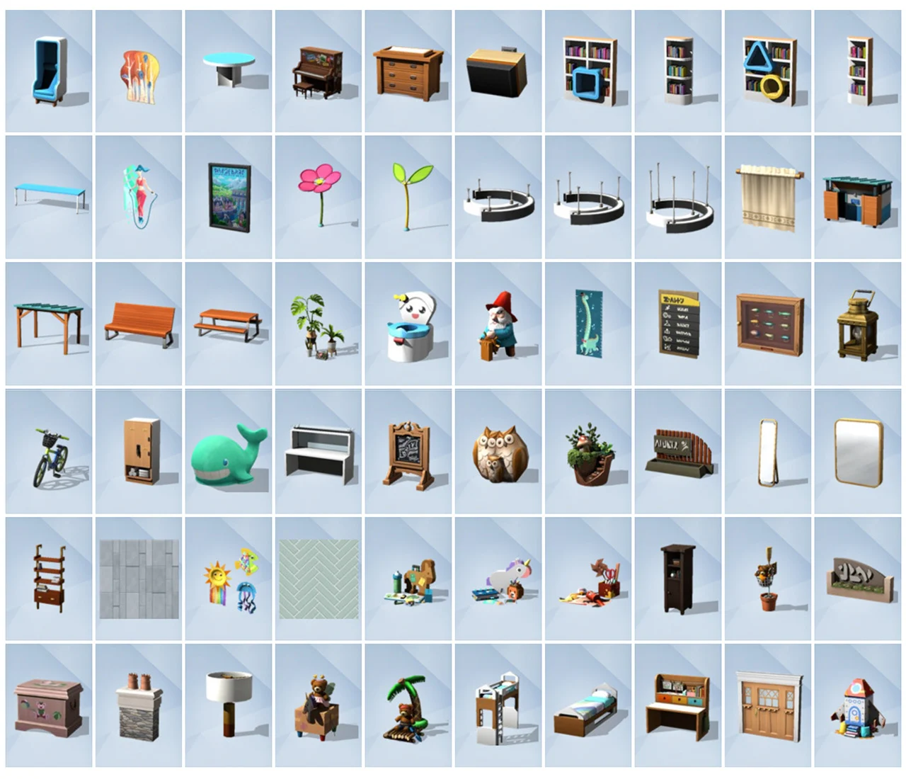 Compilado Todos os Itens Modo Construção The Sims 4 - SimsTime