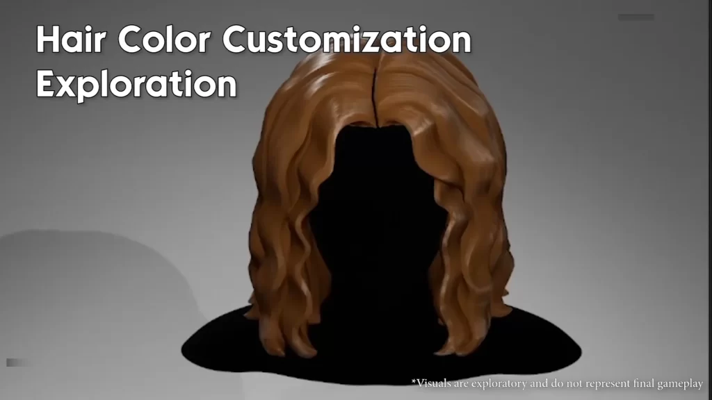 Exploração visual de cabelos nos novos Sims