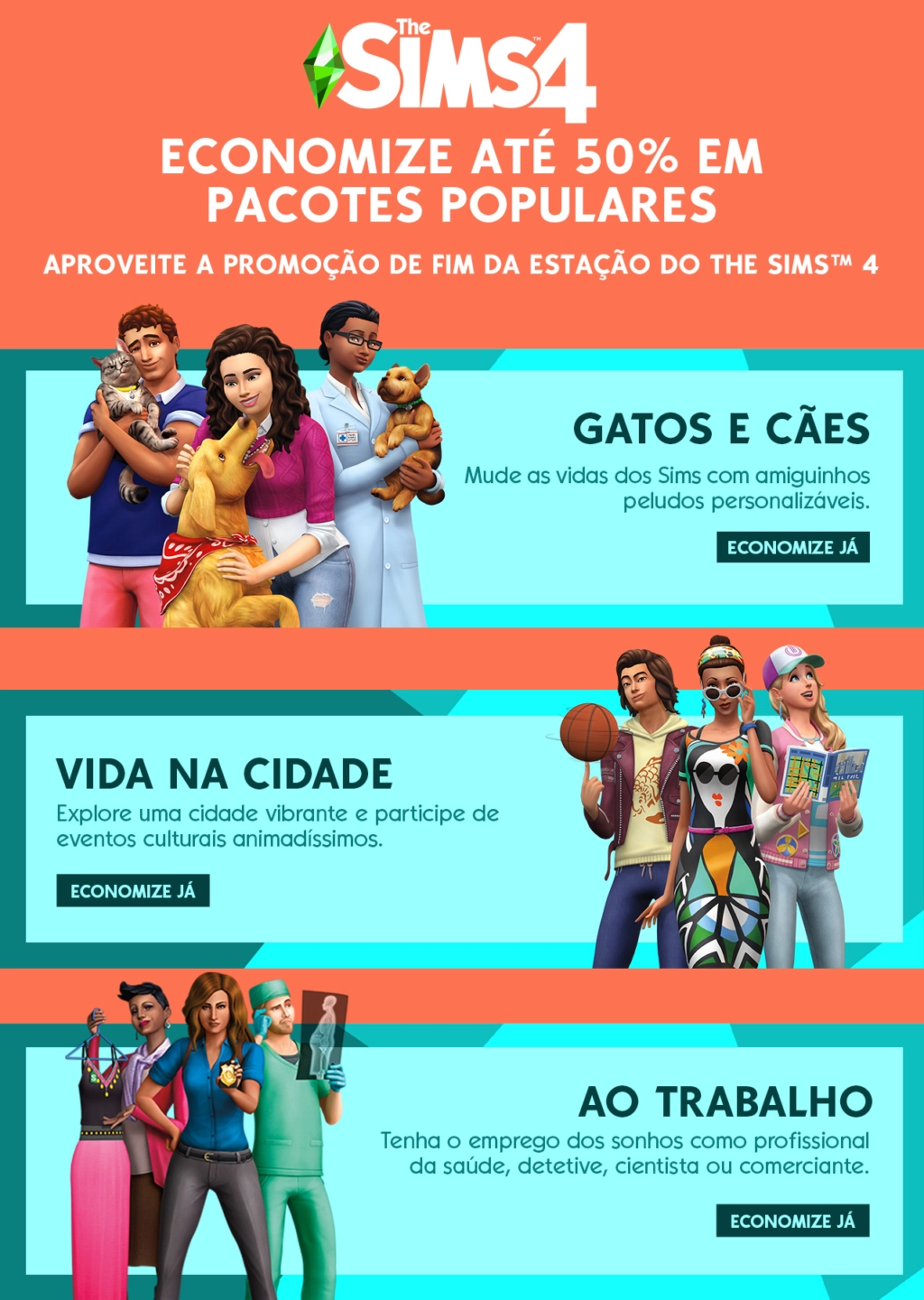 Promoção The Sims 4