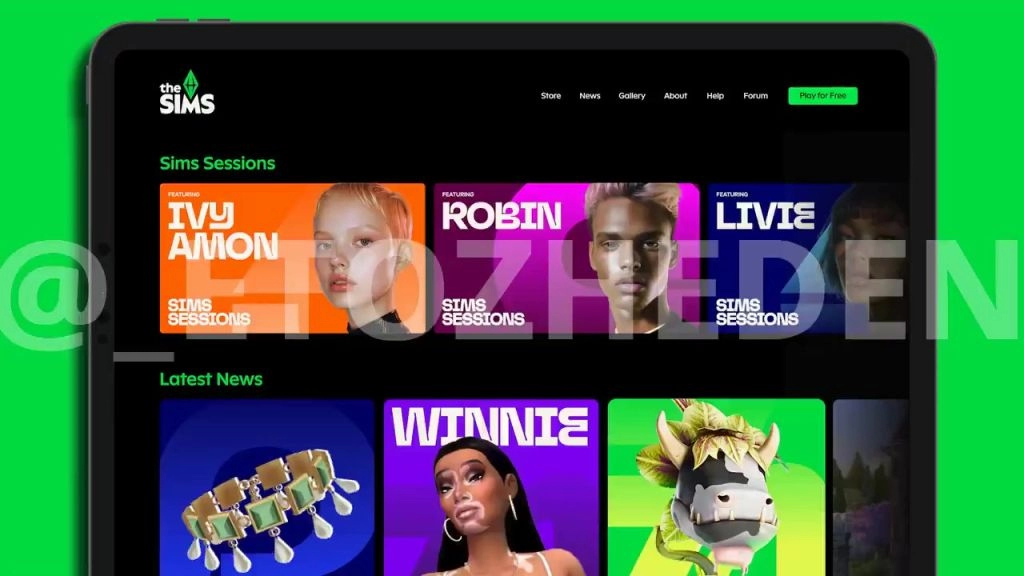 Video-rebranding-the-sims-site