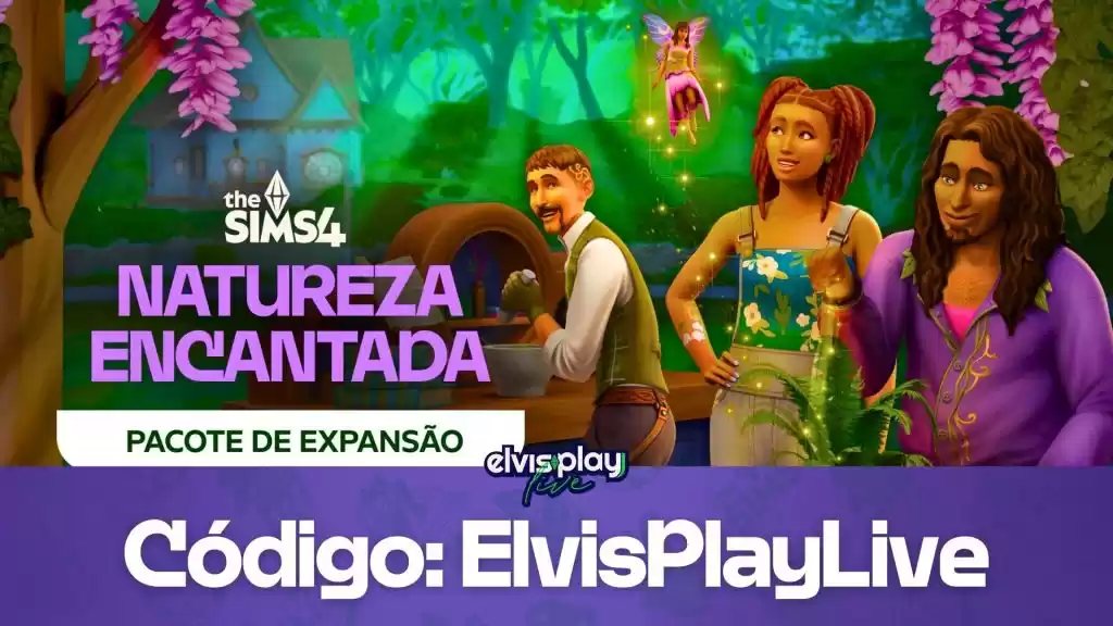 Ts4-natureza-encantada-codigo-elvisplaylive