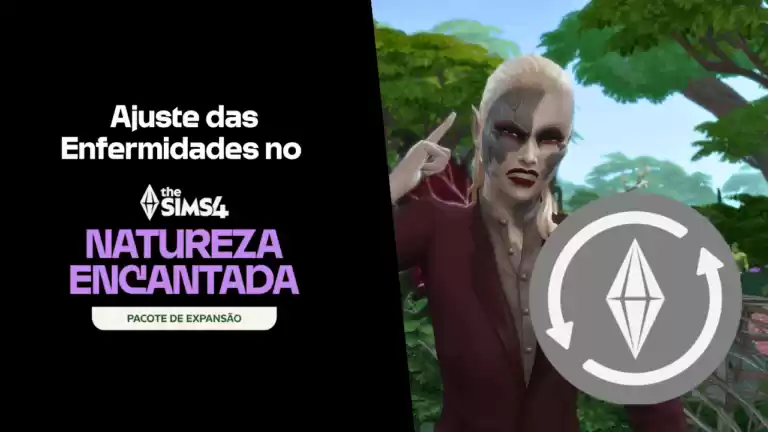 Imagem do pacote de expansão The Sims 4 com personagem e logo do jogo.